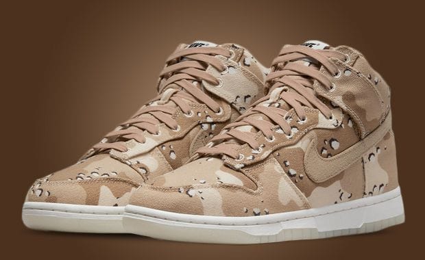 Stay Camouflaged In This Women’s Nike Dunk High