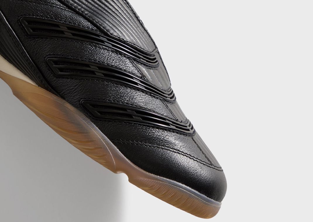 Kith x adidas Predator Sala Black Gum Toe Detail