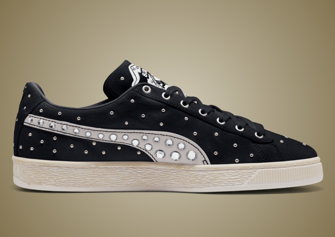 Sinclair x Puma Suede Black - Medial