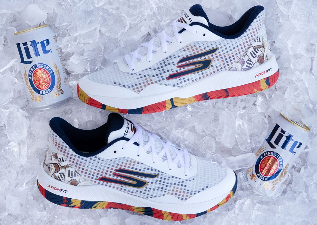 Miller Lite x Tyson McGuffin x Skechers Viper Court Pro On Ice