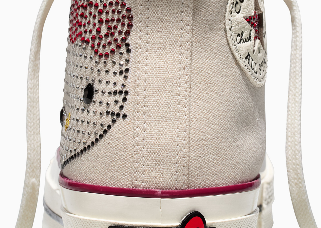 Hello Kitty x Converse Chuck Taylor 70 Swarovski - Heel Detail