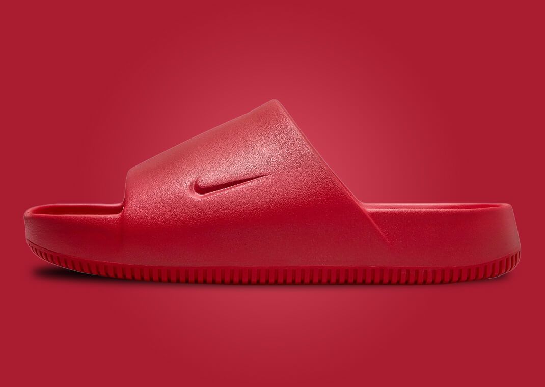 The Nike Calm Slide University Red Releases Spring 2024