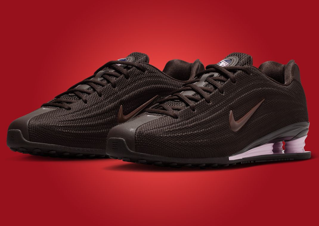 Nike Shox Z Velvet Brown Black Angle