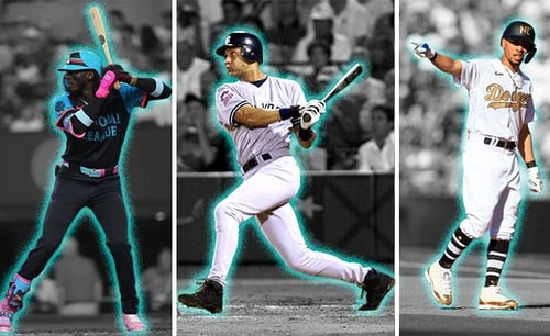 Jordan Brand athletes at the MLB All-Star Game