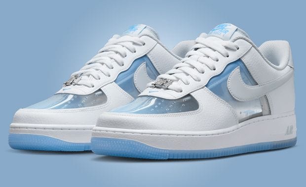 The Nike Air Force 1 Low Translucent White University Blue Releases Fall 2025