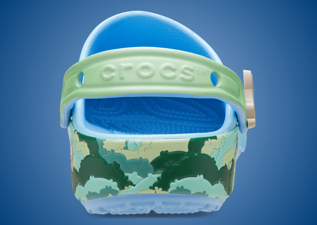 Bluey x Crocs Classic Clog Friends Blue - Back
