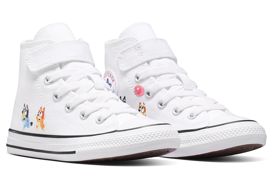 Bluey x Converse Chuck Taylor All-Star Easy-On White (TD) Angle