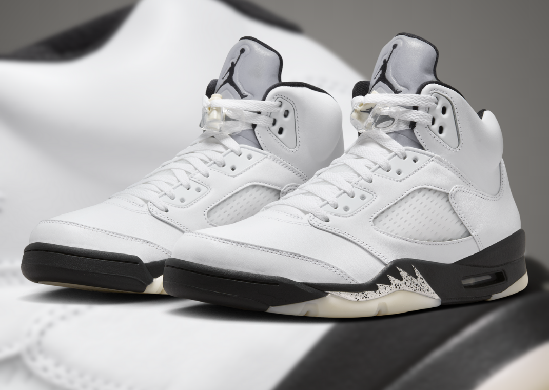 Where to Purchase Air Jordan 5 Retro White Metallic Black