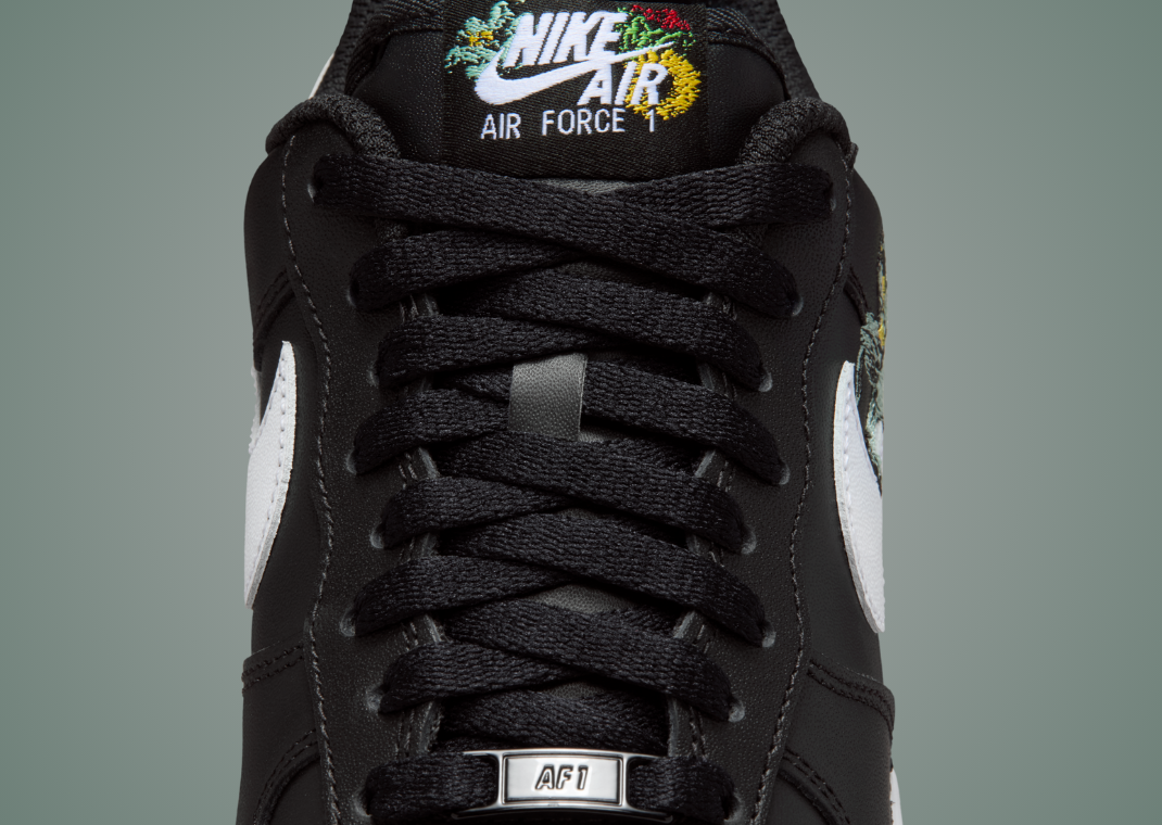 Nike Air Force 1 Low PRM Accepting All Flowers Black