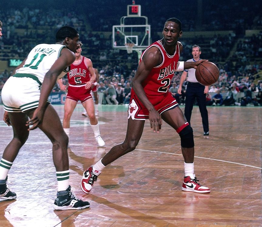 Michael Jordan Air Jordan 1 with Strap