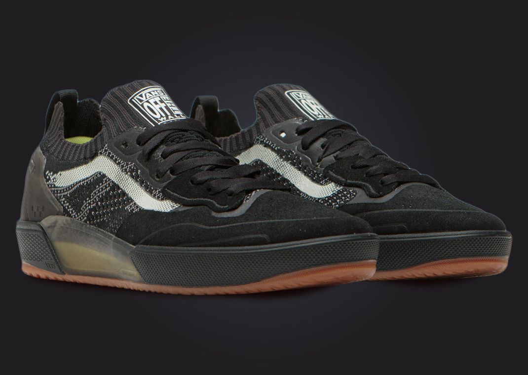 Vans AVE 2.0 Knit Black Carbon Angle