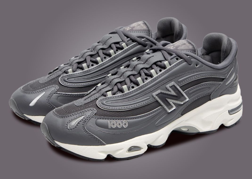 New Balance 1000 Grey White Angle