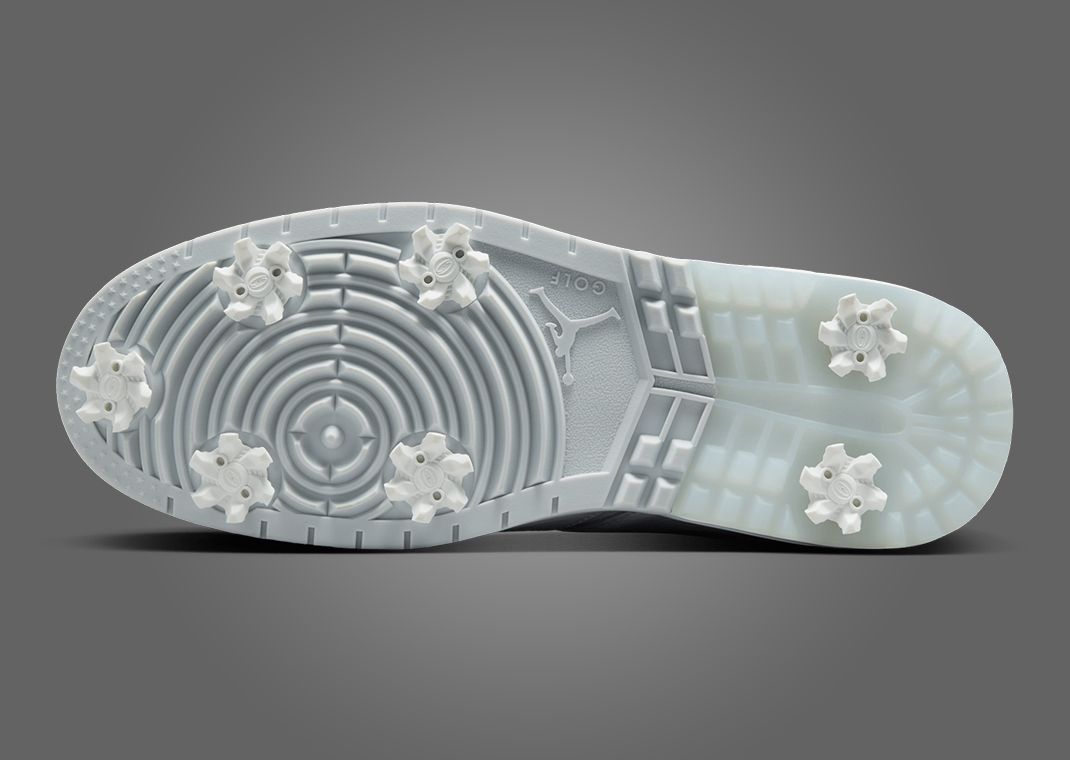 Air Jordan Nu Retro 1 Low Golf Triple White Outsole