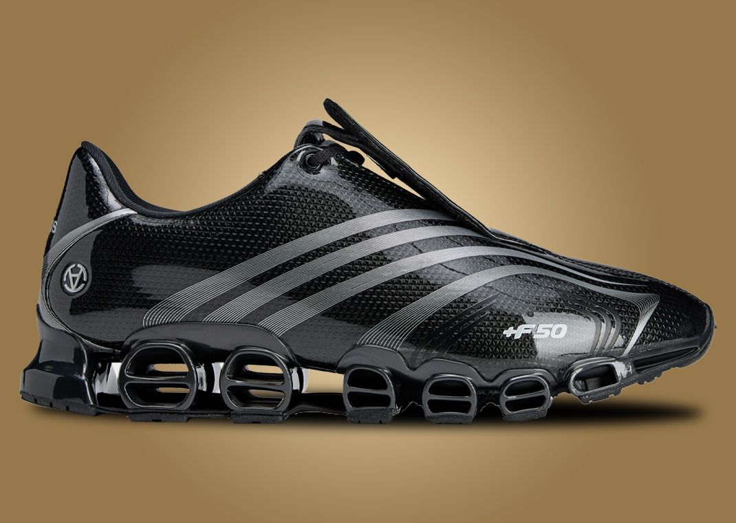 Slam Jam x adidas F50 Tunit Mega Black - Lateral