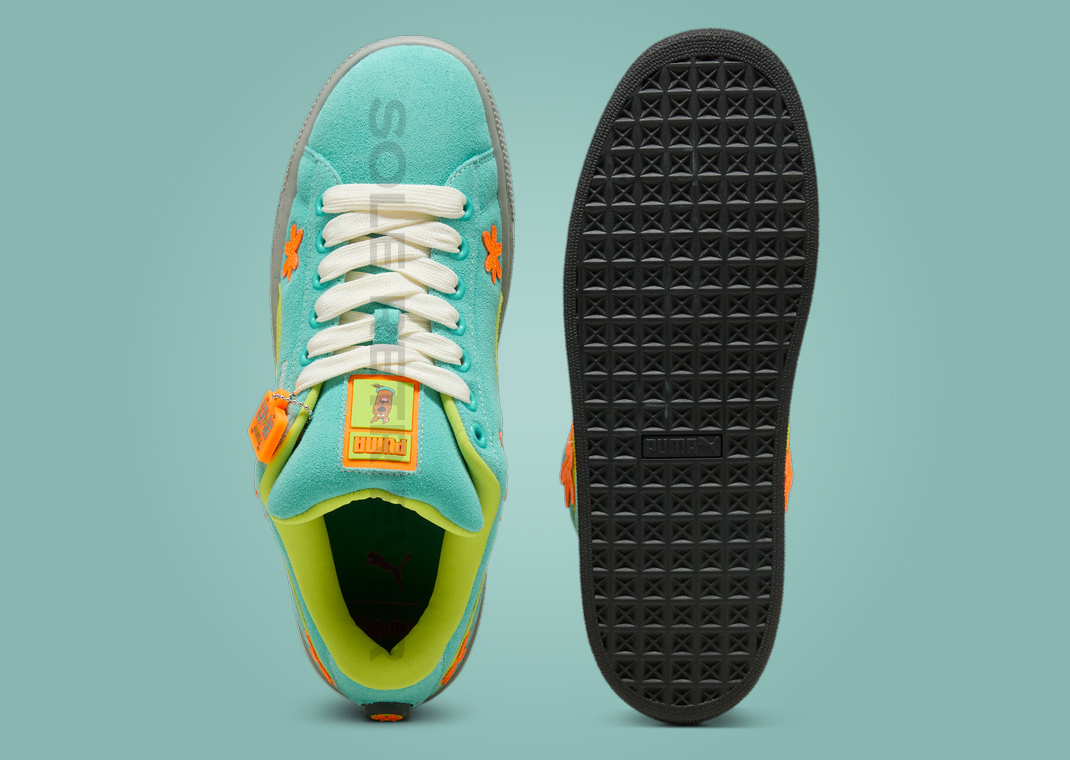 Scooby-Doo x Puma Suede XL Top and Outsole