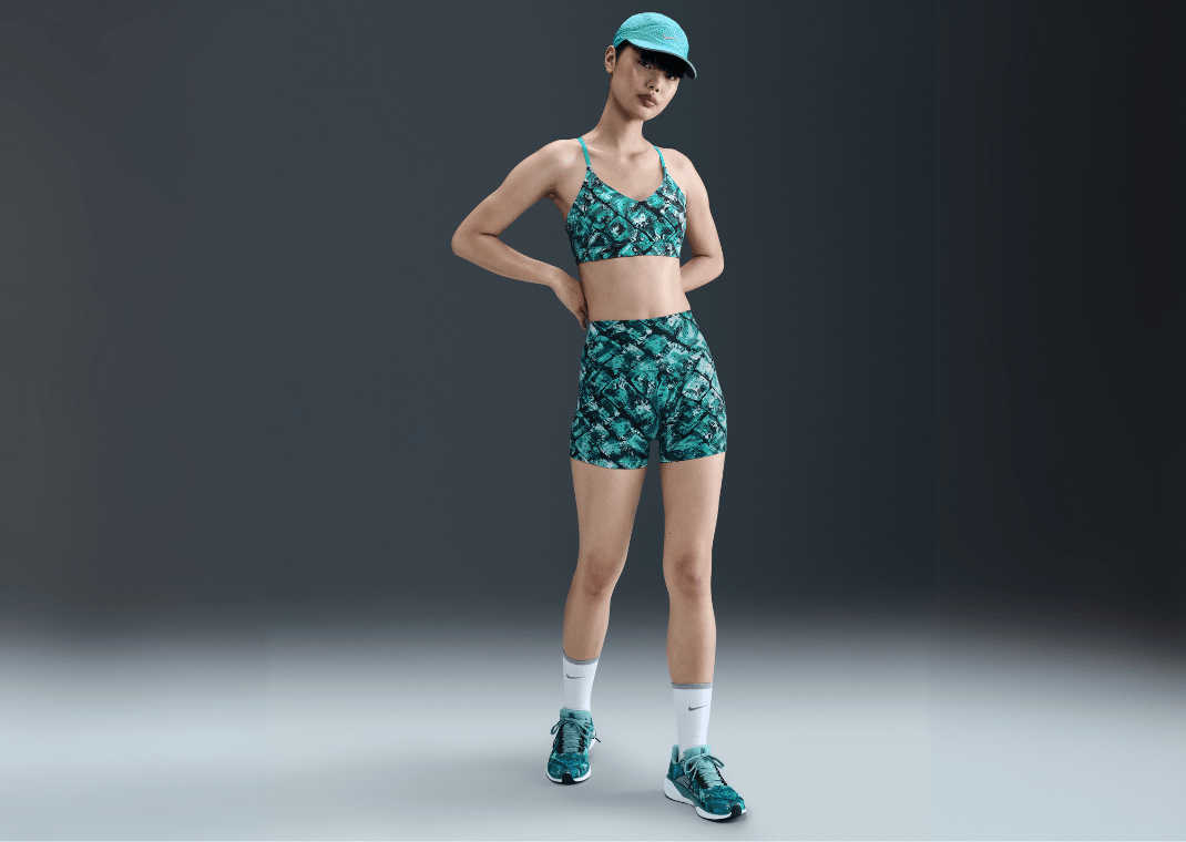 NorBlack NorWhite x Nike Women's Dri-FIT High-Waisted 5" Printed Biker Shorts