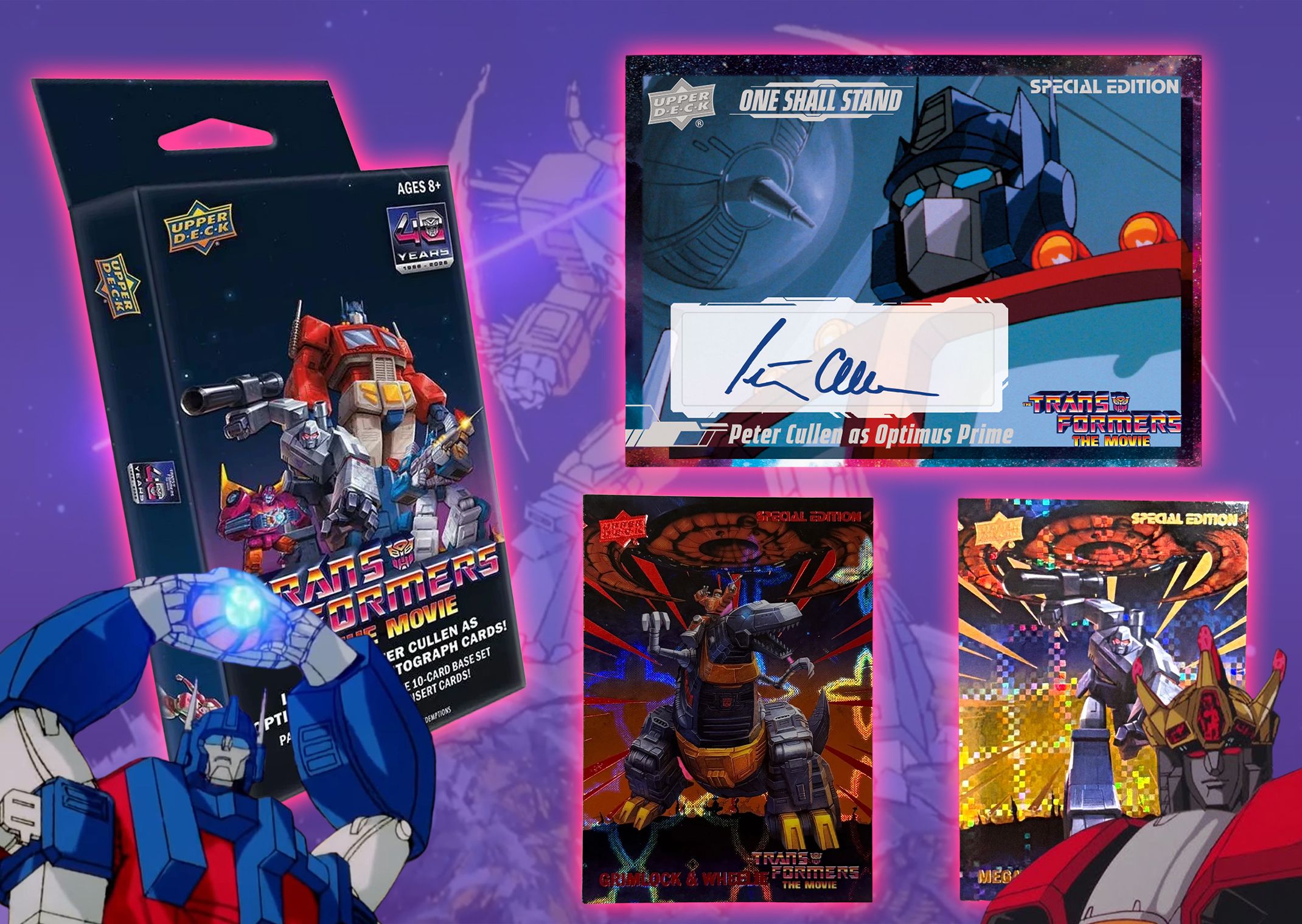 Upper Deck The Transformers Movie trading card