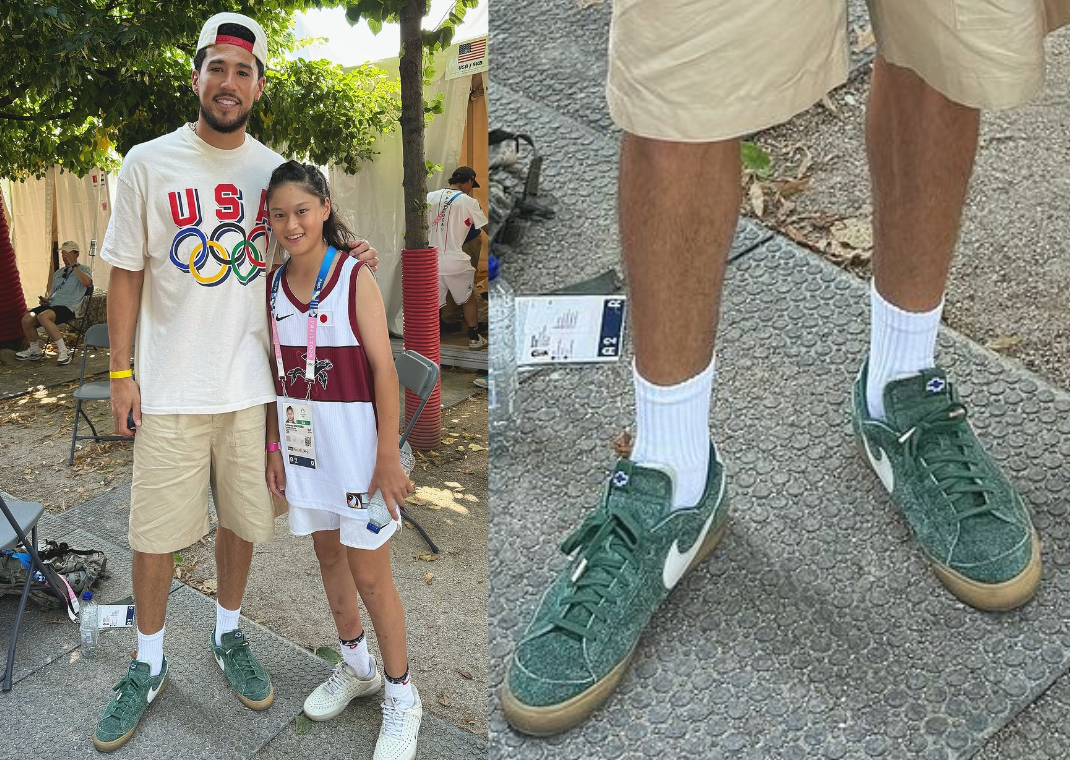 Devin Booker x Nike Blazer Low Team Dark Green