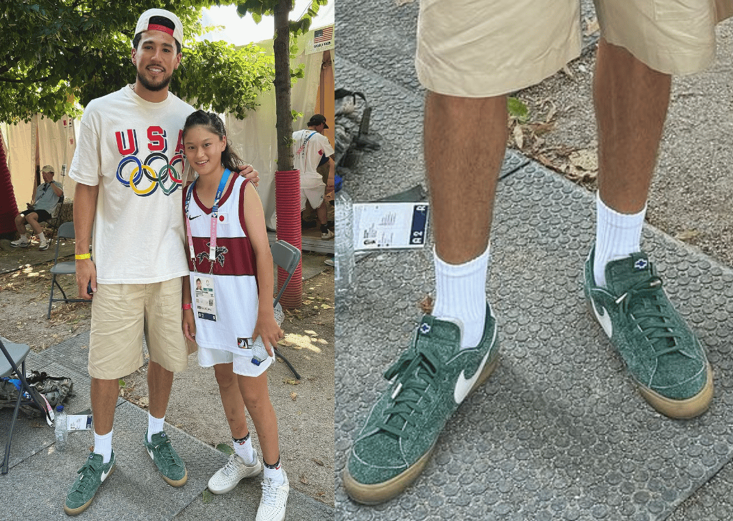 Devin Booker x Chevrolet x Nike Blazer Low Deep Team Green