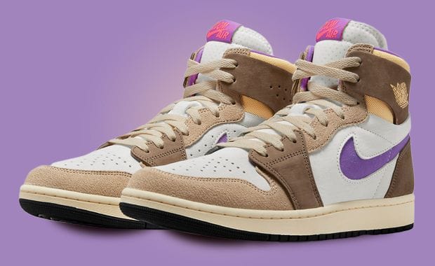 Wild Berry Detailing Features On The Air Jordan 1 High Zoom CMFT 2
