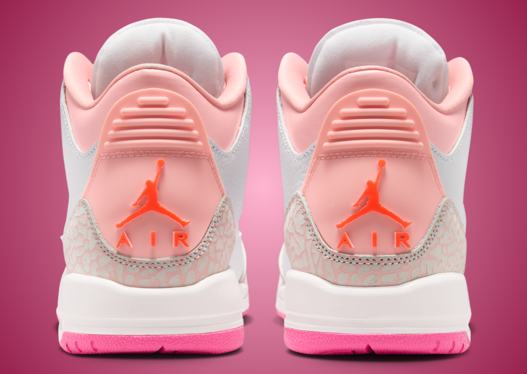Air Jordan 3 Retro Spring Flowers (GS) - Back