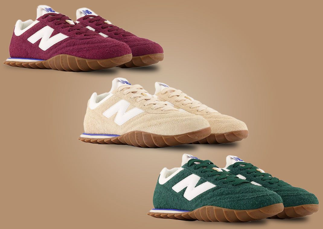 New Balance RC30 Burgundy, Macadamia Nut, & Nightwatch Green