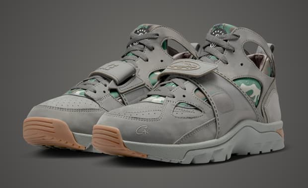 Corteiz x Nike Air Trainer Huarache Flat Pewter