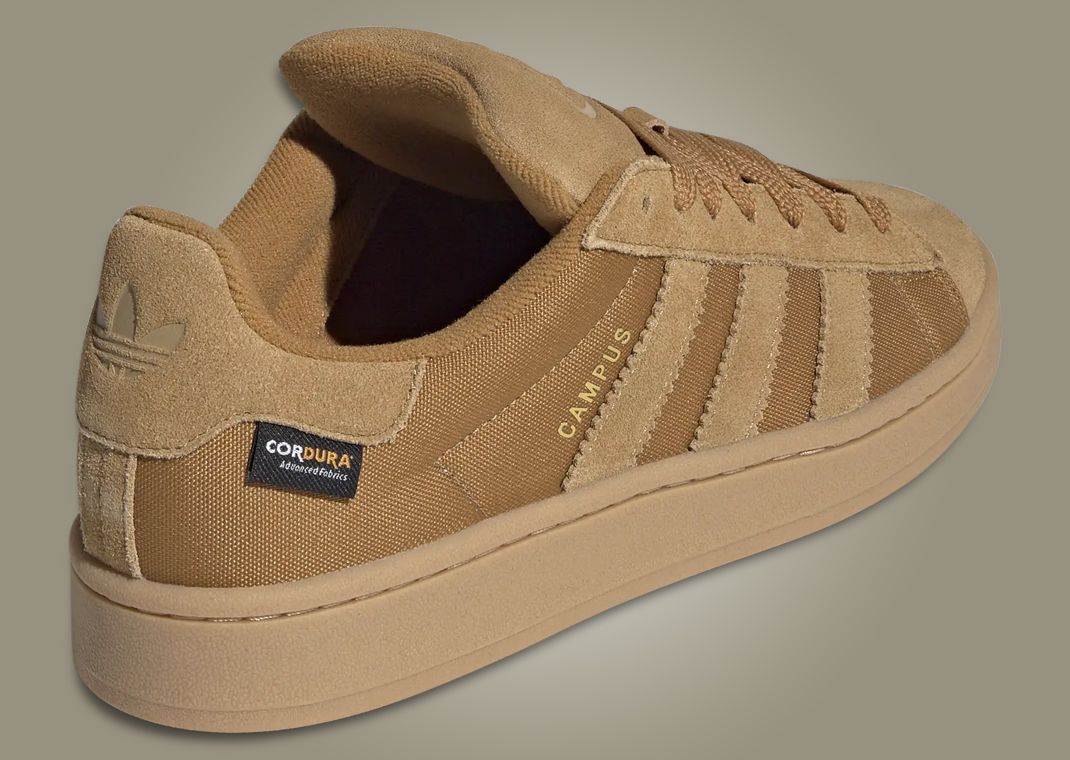 adidas Campus 00s Cordura Preloved Brown Heel Angle