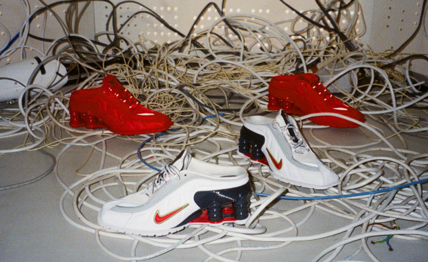 The New Martine Rose x Nike Shox R4 Mule Pack Releases This Week