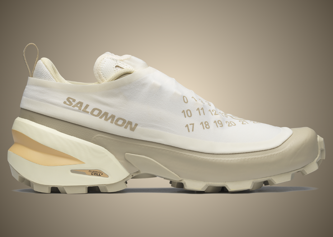 MM6 Maison Margiela x Salomon Cross Dust Vanilla Ice - Lateral