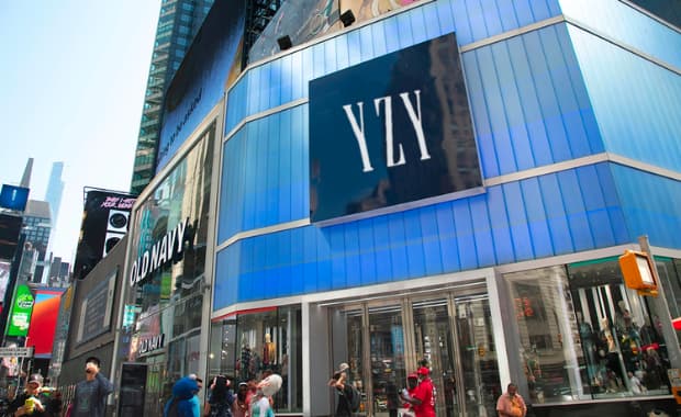 Yeezy GAP Engineered By Balenciaga Offers Its First In-Store Shopping Experience At Times Square