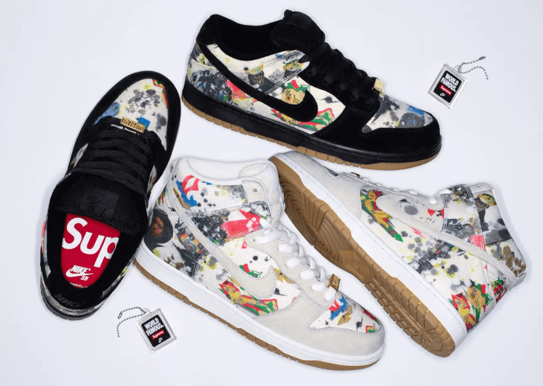 Supreme x Nike SB Dunk Rammellzee Pack