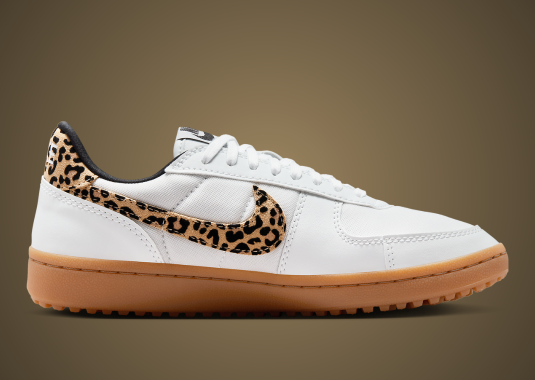 Nike Field General Leopard Print Off-White (W) Medial
