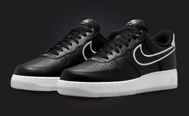 Clean White Embroidery Highlights This Nike Air Force 1 '07 Low