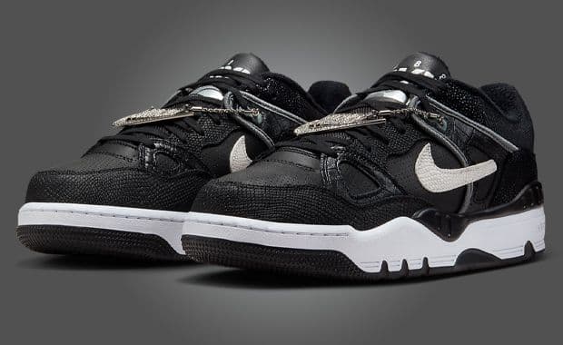 NIGO x Nike Air Force 3 Black Croc
