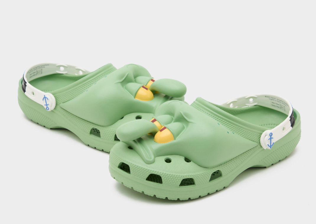 SpongeBob x Crocs Classic Clog - Squidward - Angle