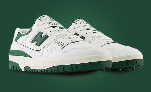 New Balance 550 Golf SL White Green