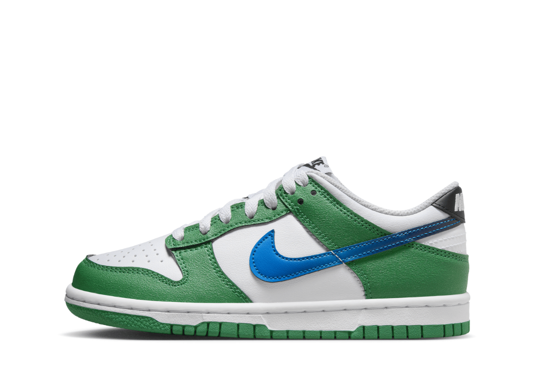 Nike Dunk Low Malachite Photo Blue (GS) Lateral