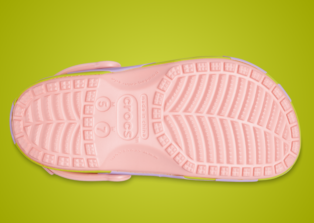 SpongeBob x Crocs Classic Clog - Patrick Star - Bottom