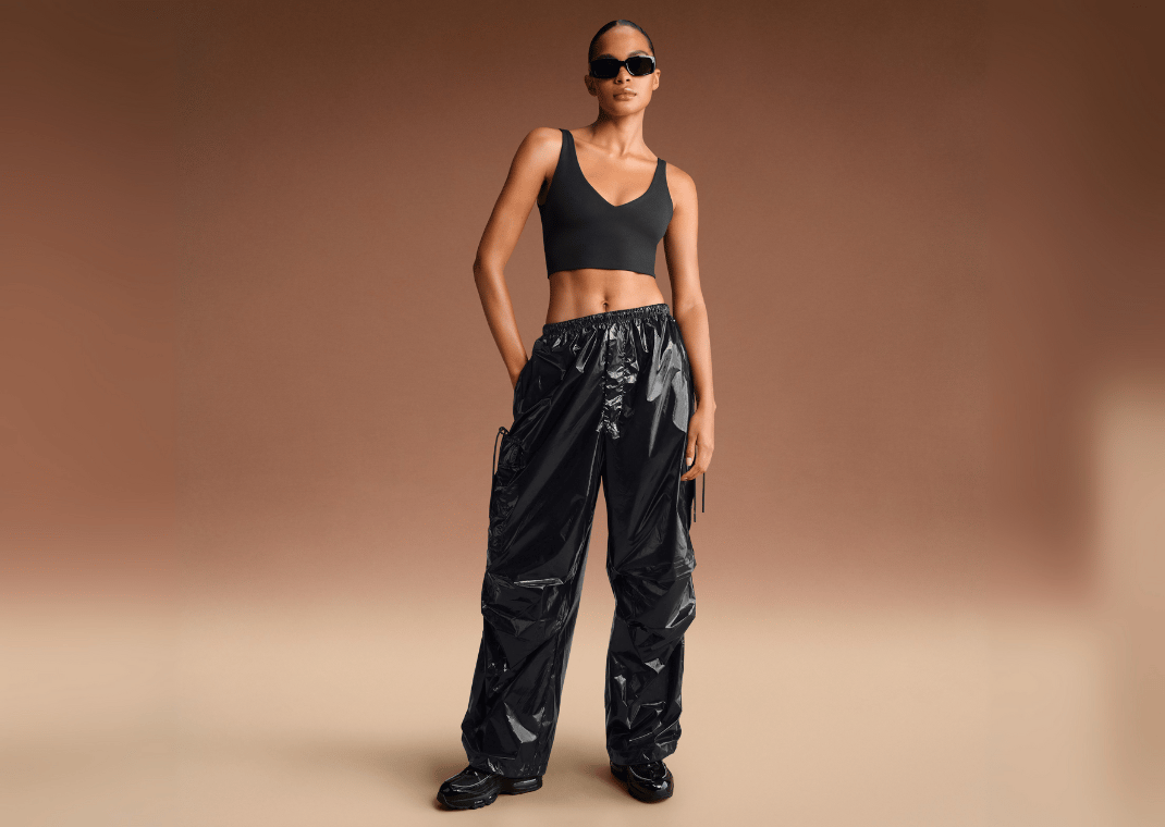 NikeSKIMS Shiny Nylon Cargo Pants