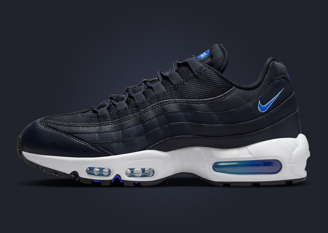 Nike Air Max 95 Dark Obsidian Racer Blue Lateral