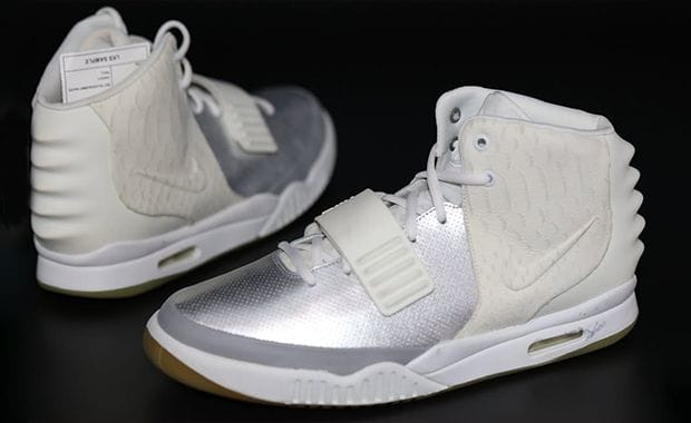 Unseen Nike Air Yeezy 2 Metallic Silver Sample Appears Online
