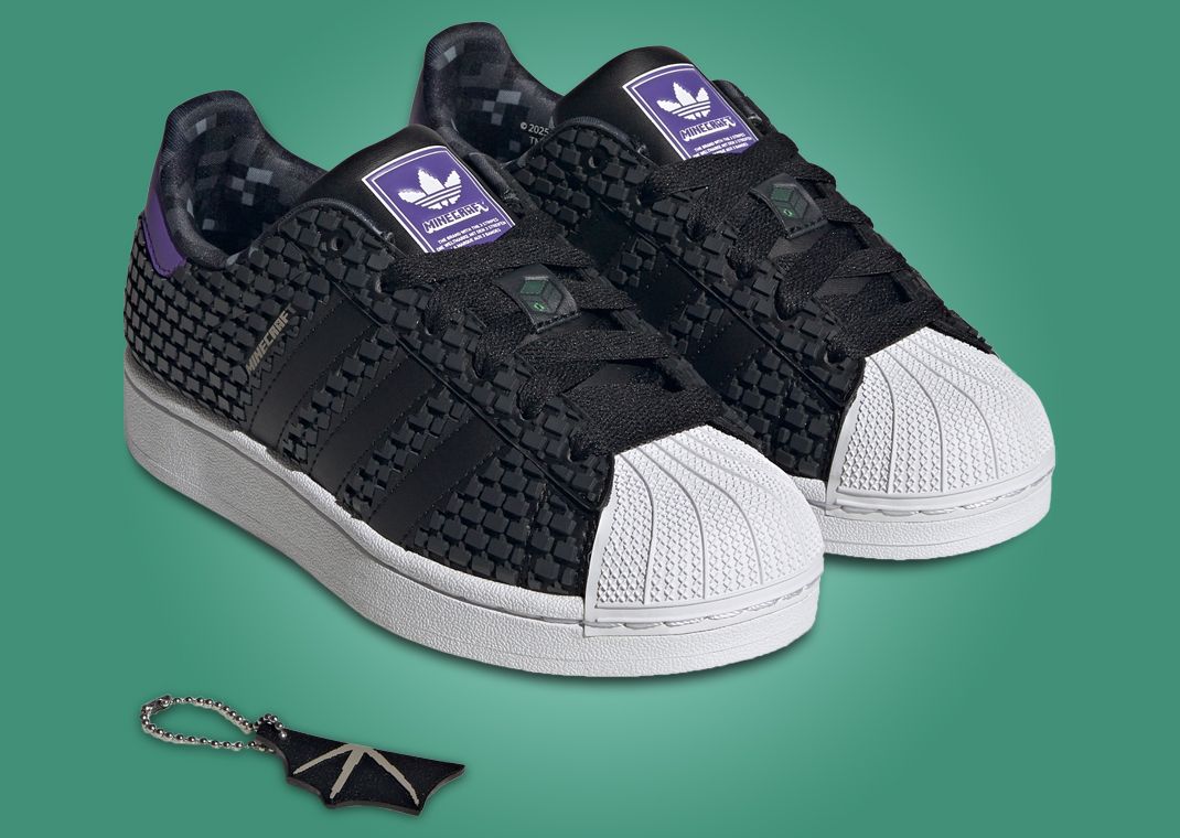 Minecraft x adidas Superstar Obsidian (GS)