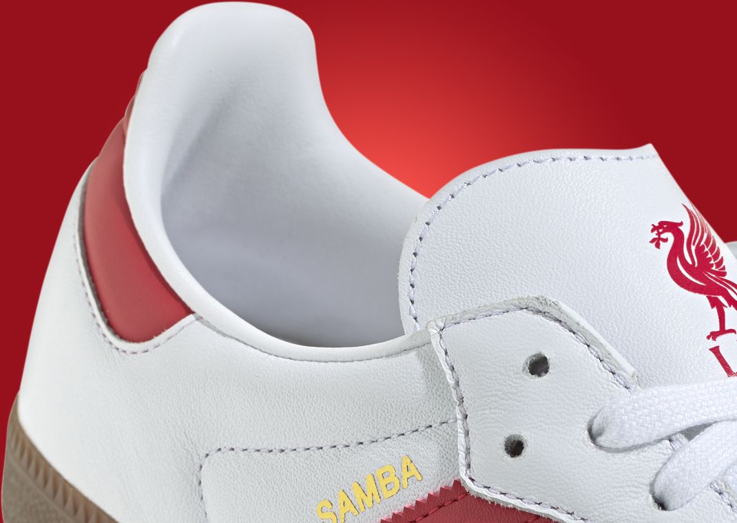 adidas Samba Liverpool FC Detail