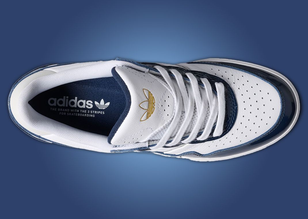 adidas Tyshawn II White Collegiate Navy Top