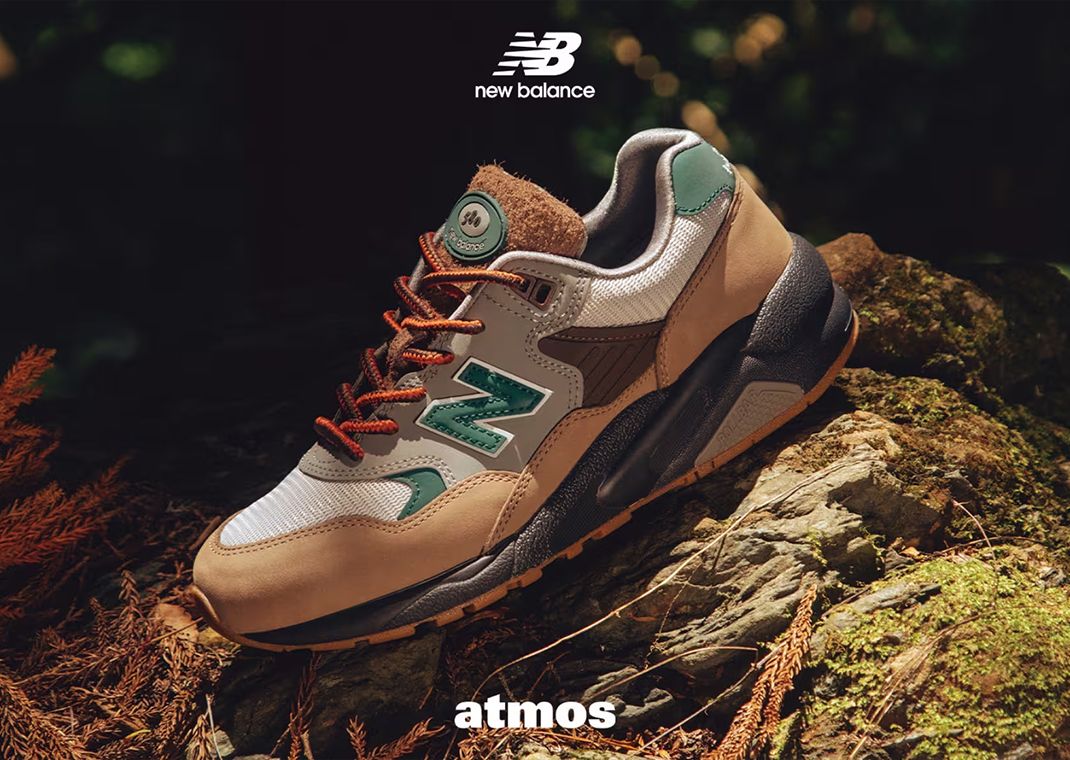 atmos Tokyo x New Balance 580 Wood Escape