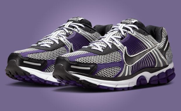 Court Purple Accents Rev Up this Nike Zoom Vomero 5