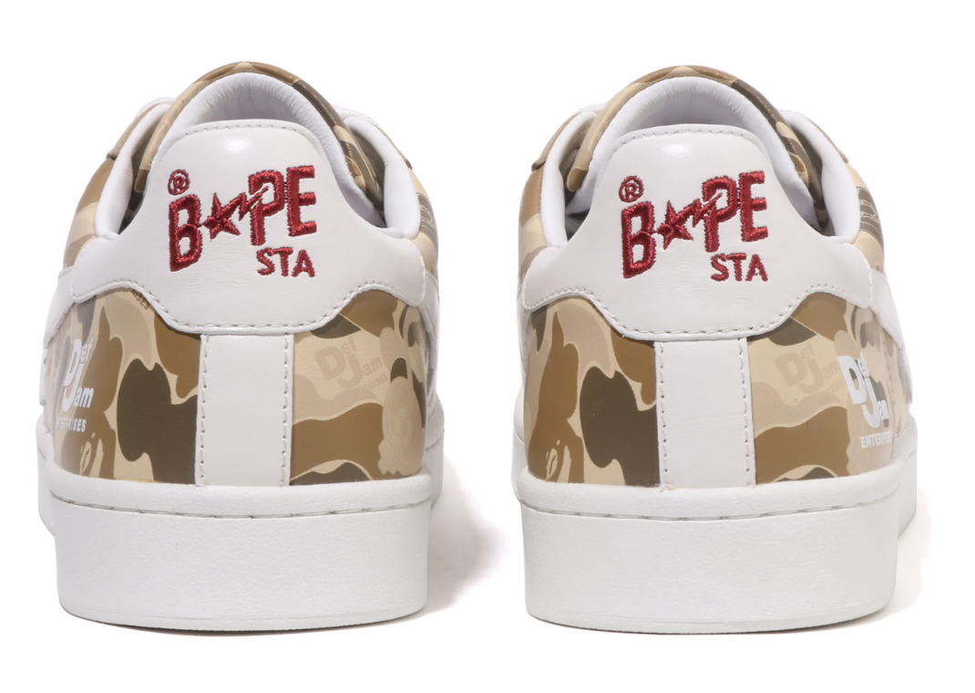 Def Jam x BAPE SKULL STA Brown - Back