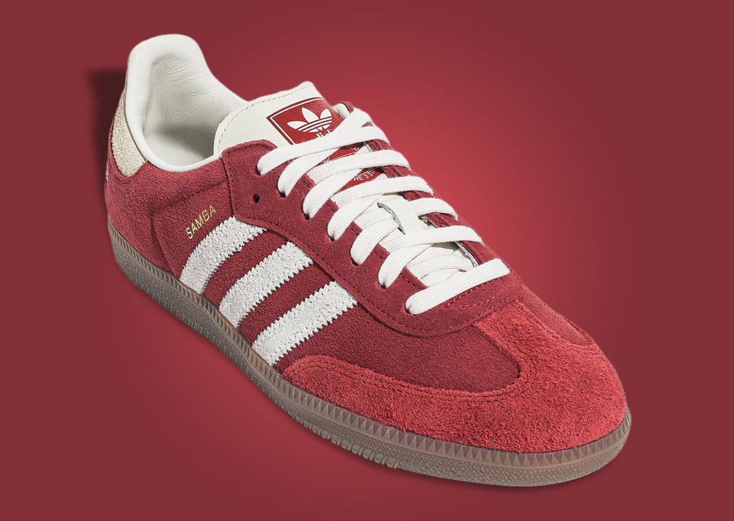 Adidas samba cardinal red on sale