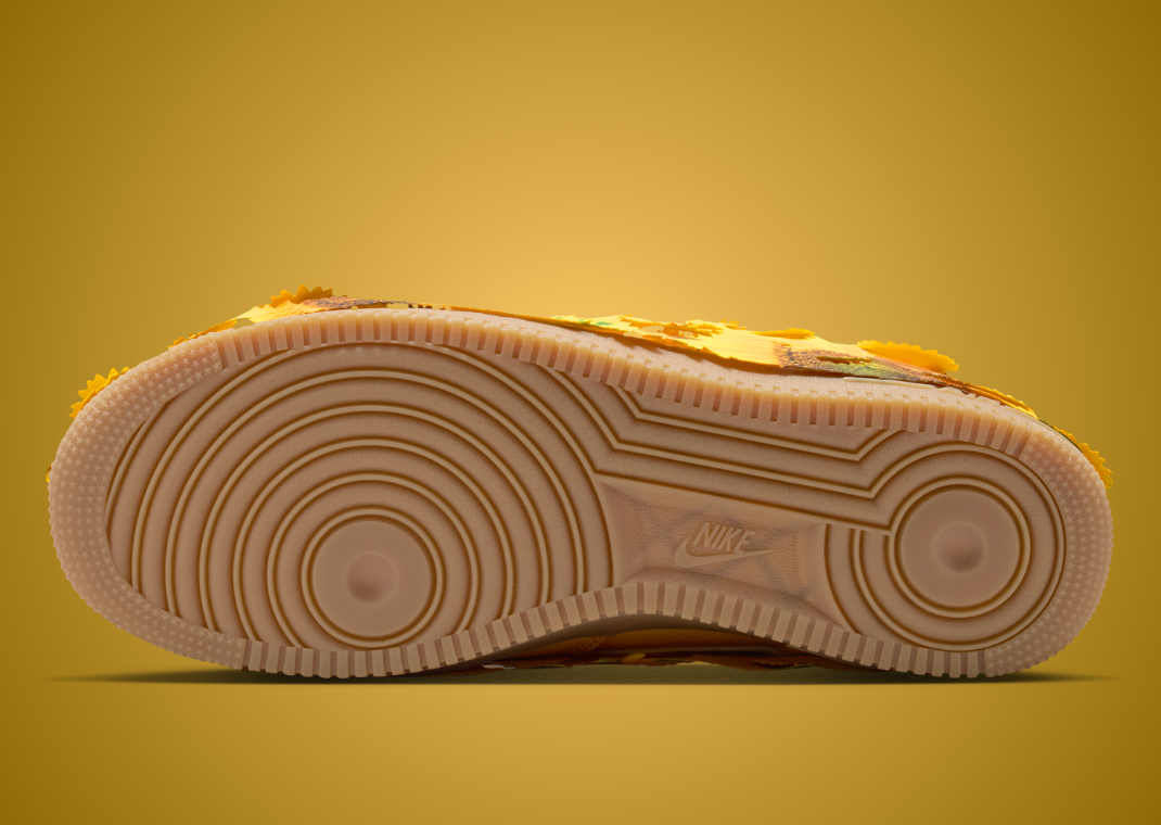 Nike Air Force 1 Low Sunflower outsole